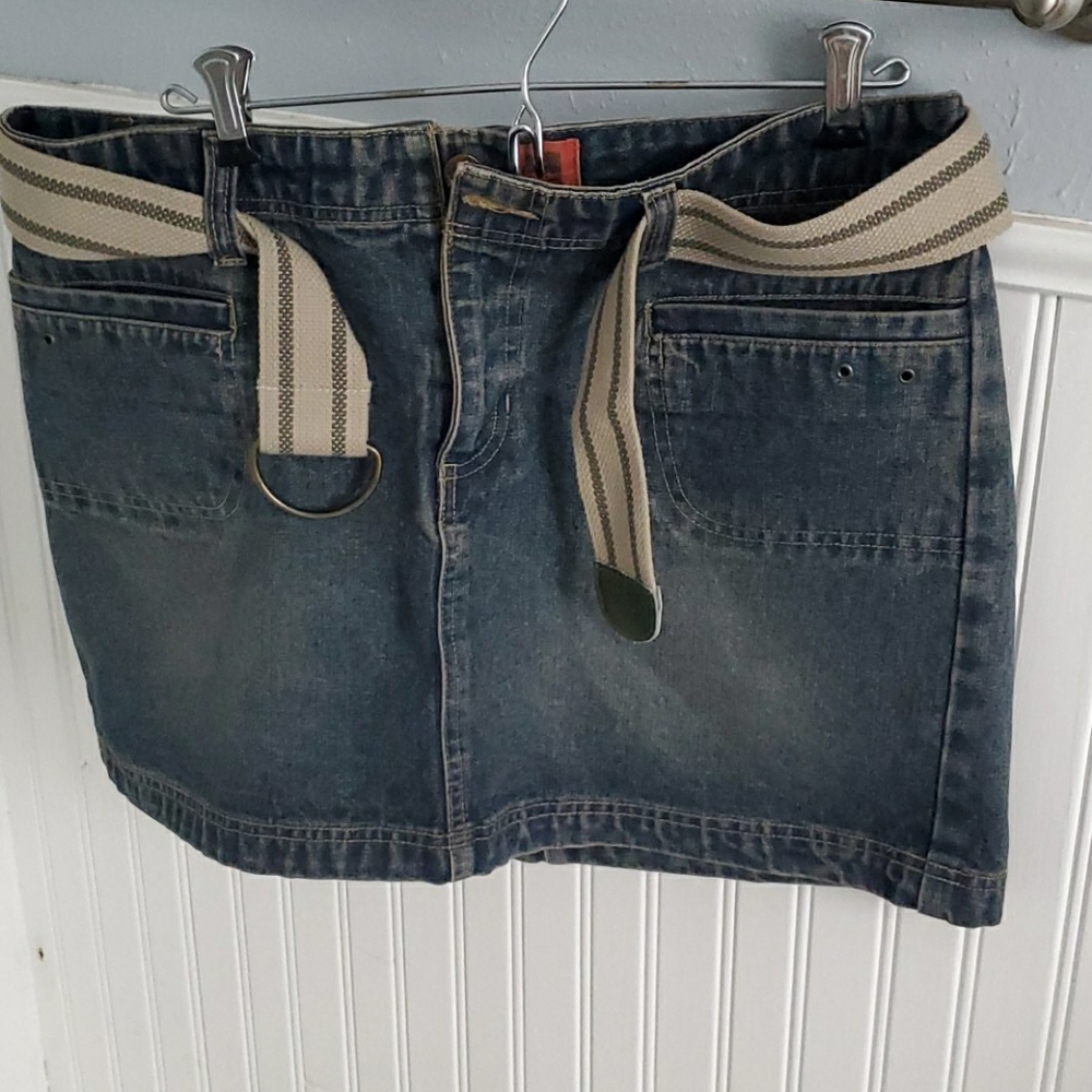Denim skirt